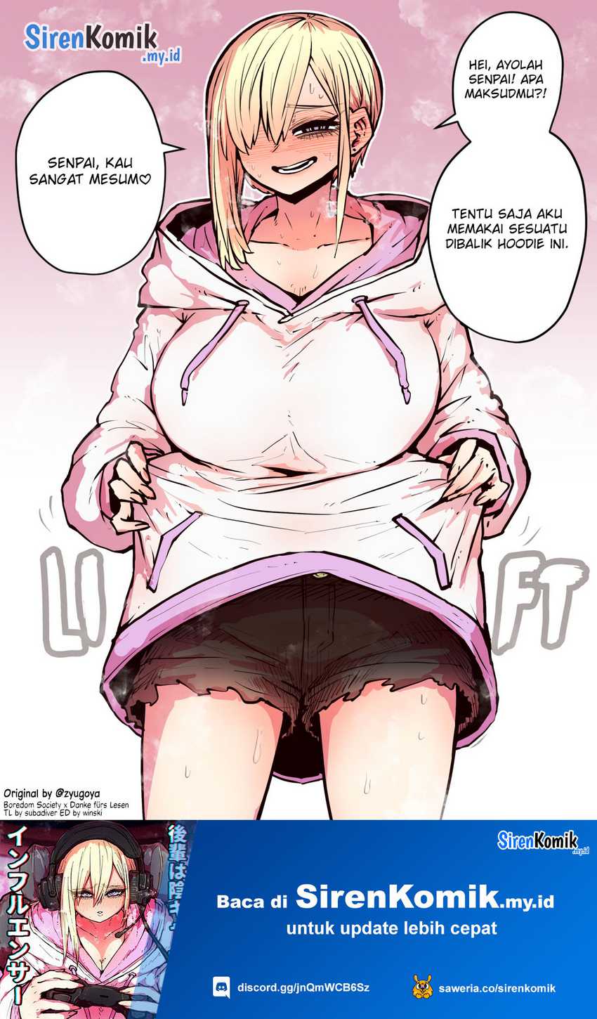 Kouhai wa Inkya Agari no Infuruensaa Chapter 16.5 Gambar 2