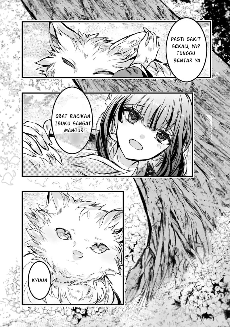Koukyuu wo Tsuihousareta Kitai no Akujo wa Rikyuu de Aiken wo Mofumofu shitetai Chapter 01 Gambar 37