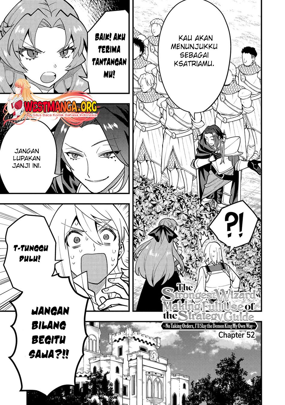 Kouryakuhon o Kushi Suru Saikyou no Mahoutsukai ~”meirei sa sero” to wa Iwa Senai Oreryuu Mao Tobatsu Saizen Ruuto ~ Chapter 52 Gambar 6