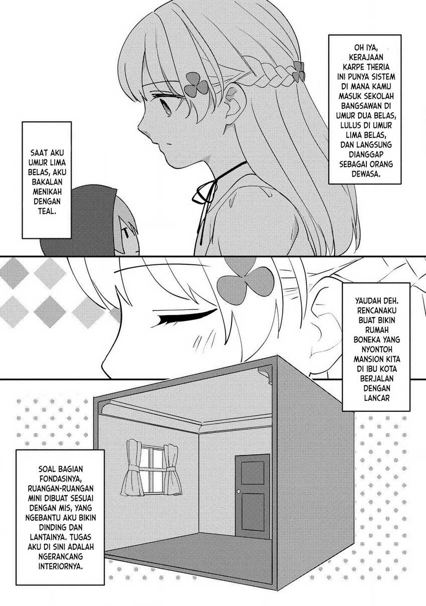 Koushaku Reijou ni Tensei shiteshimatta node, Mental Otome na Ore wa, Zenryoku de Onnanoko wo Tanoshimimasu Chapter 24 Gambar 4