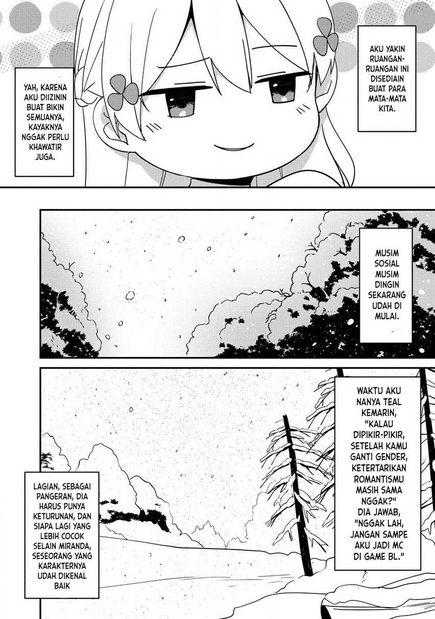 Koushaku Reijou ni Tensei shiteshimatta node, Mental Otome na Ore wa, Zenryoku de Onnanoko wo Tanoshimimasu Chapter 24 Gambar 11