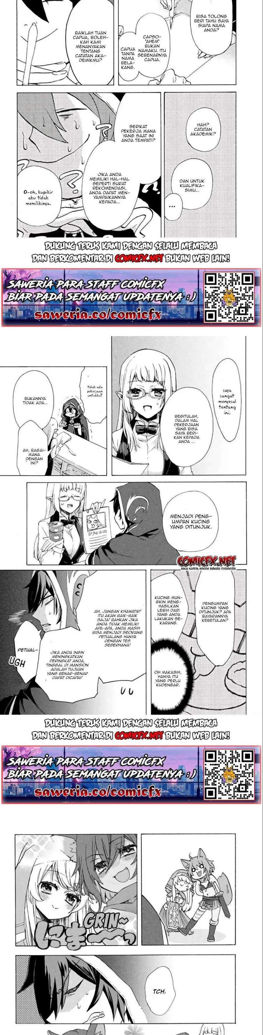“Kukuku… He is the weakest of the Four Heavenly Monarchs.” I was dismissed from my job but somehow I became the master of a hero and a holy maiden. Chapter 02.2 Gambar 4