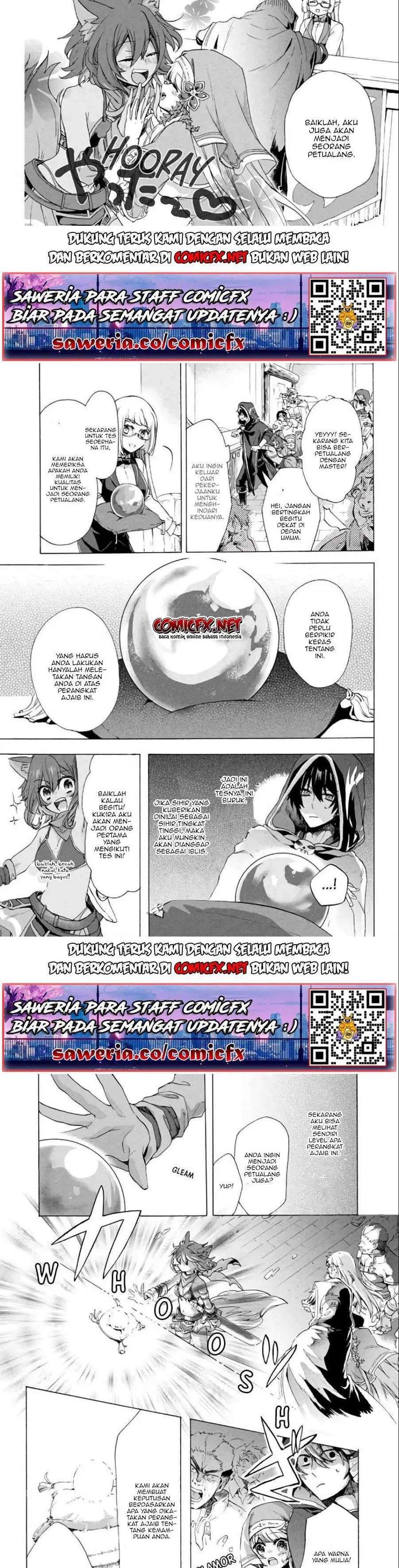 “Kukuku… He is the weakest of the Four Heavenly Monarchs.” I was dismissed from my job but somehow I became the master of a hero and a holy maiden. Chapter 02.2 Gambar 5