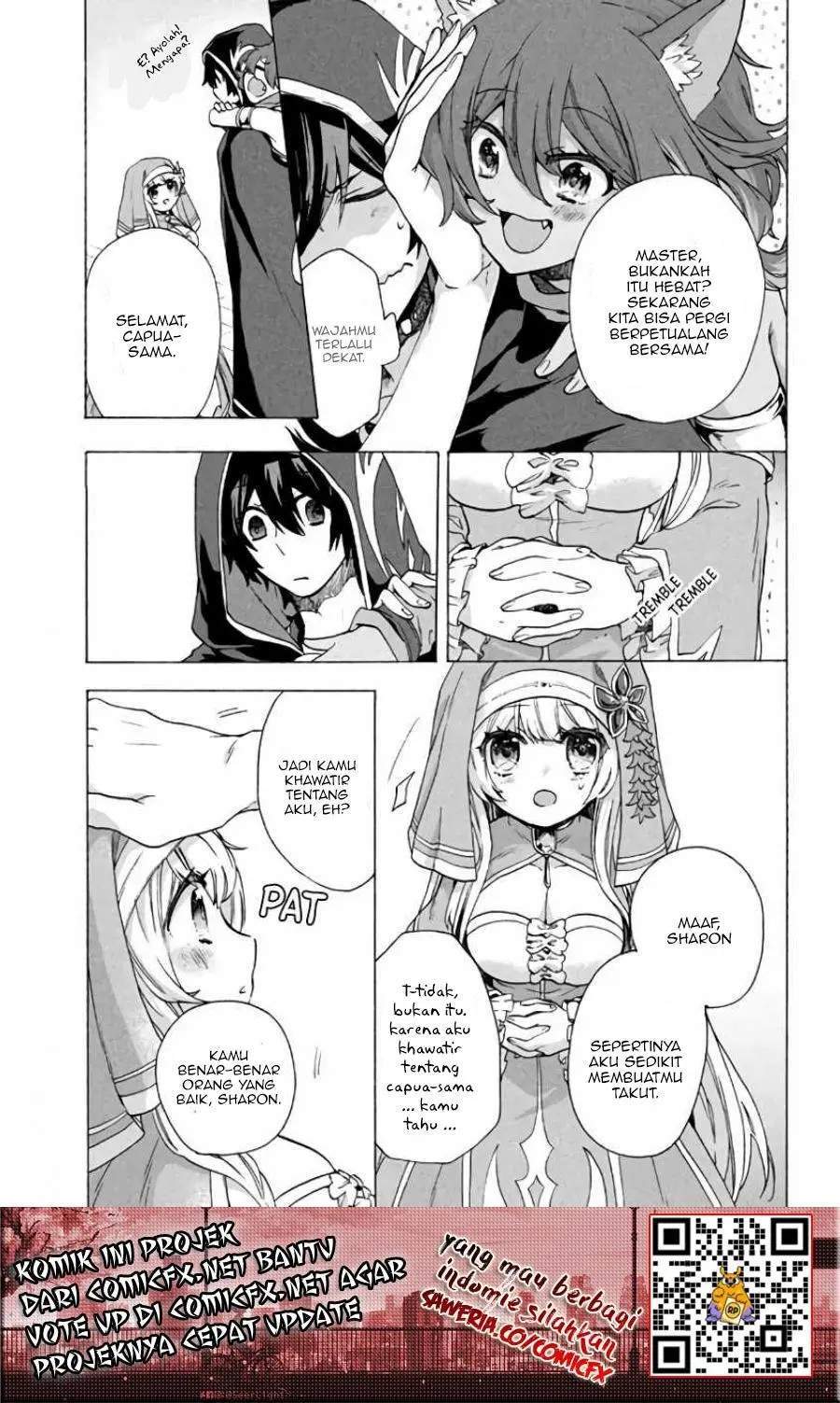“Kukuku… He is the weakest of the Four Heavenly Monarchs.” I was dismissed from my job but somehow I became the master of a hero and a holy maiden. Chapter 03.2 Gambar 4