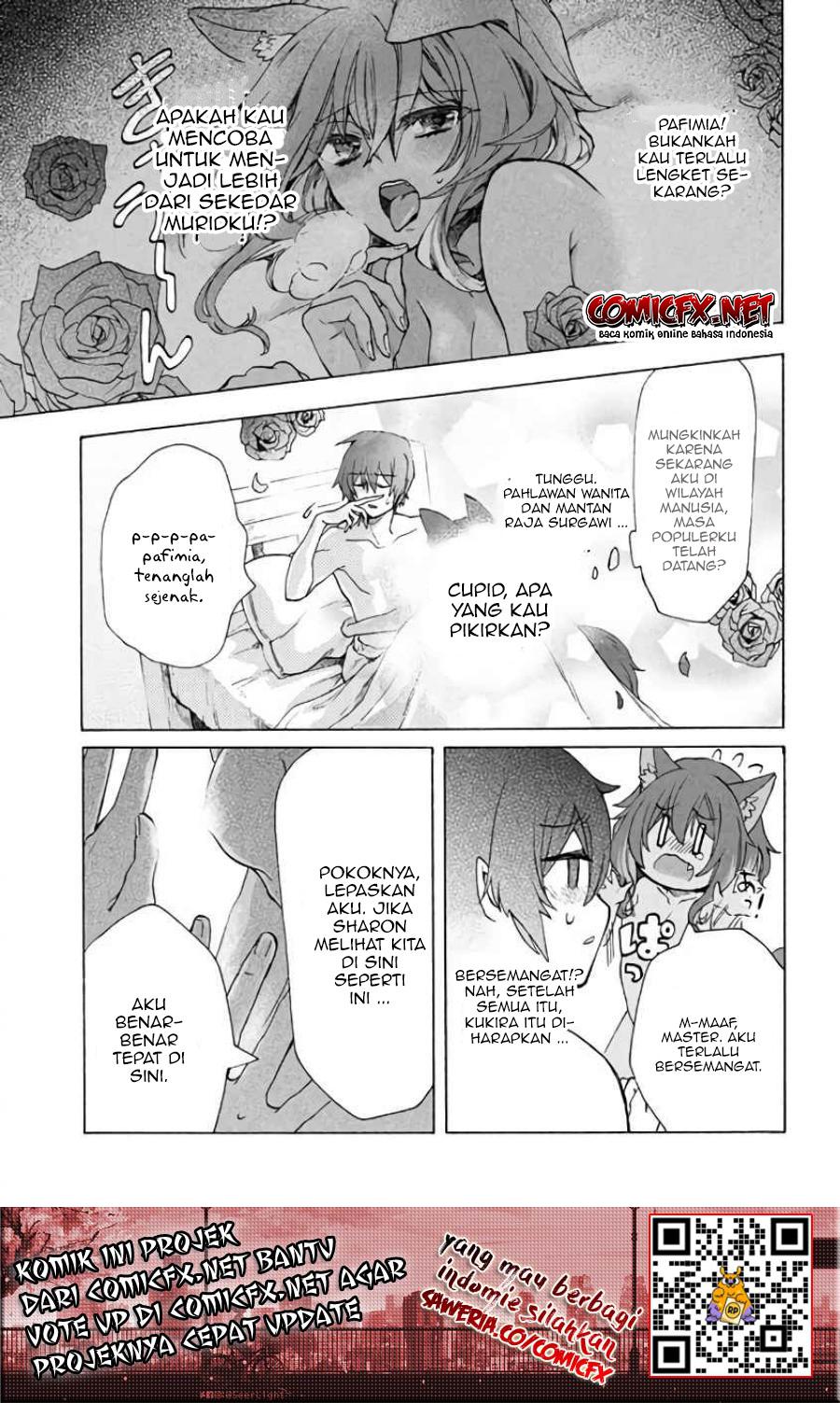 “Kukuku… He is the weakest of the Four Heavenly Monarchs.” I was dismissed from my job but somehow I became the master of a hero and a holy maiden. Chapter 04.1 Gambar 6