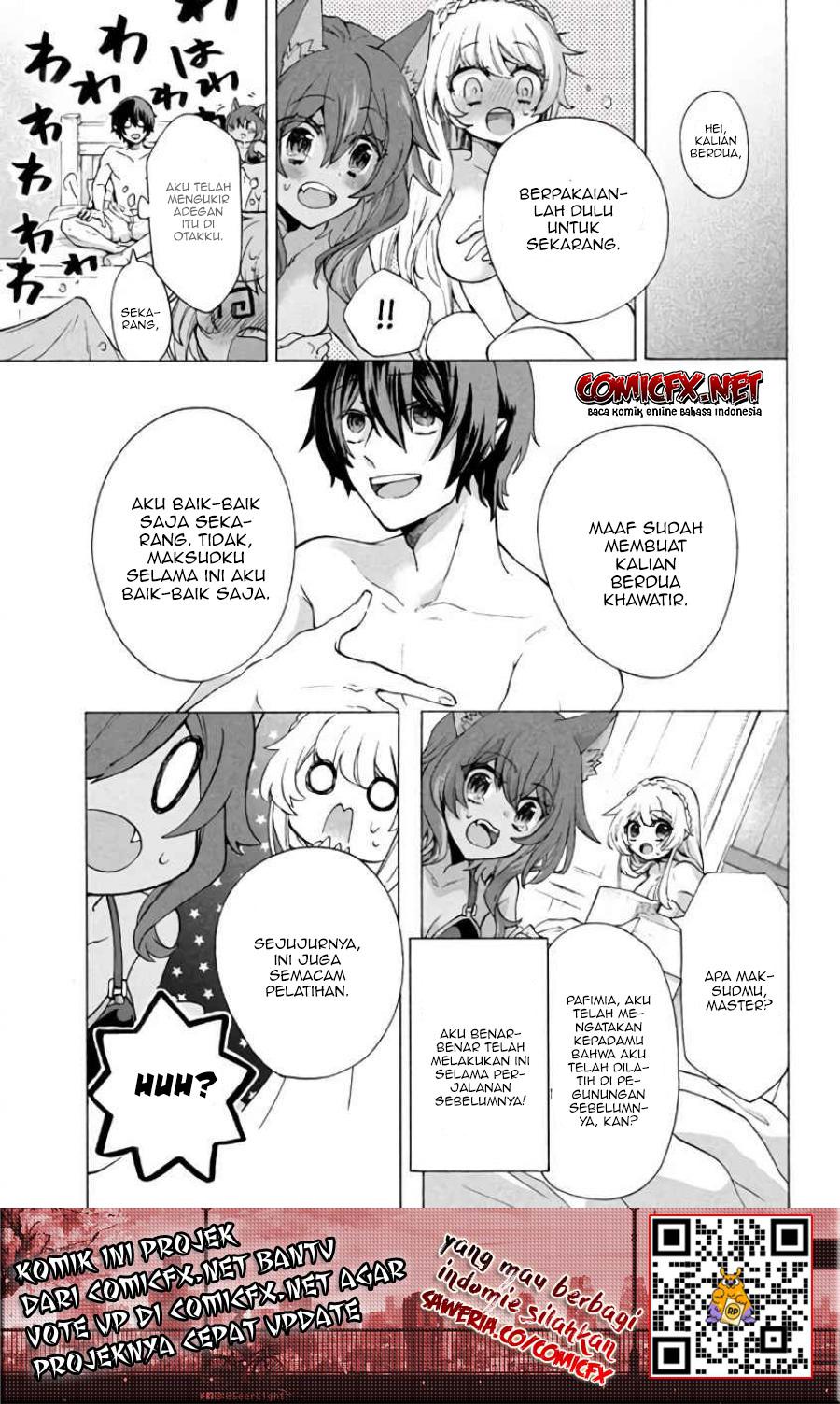 “Kukuku… He is the weakest of the Four Heavenly Monarchs.” I was dismissed from my job but somehow I became the master of a hero and a holy maiden. Chapter 04.1 Gambar 10