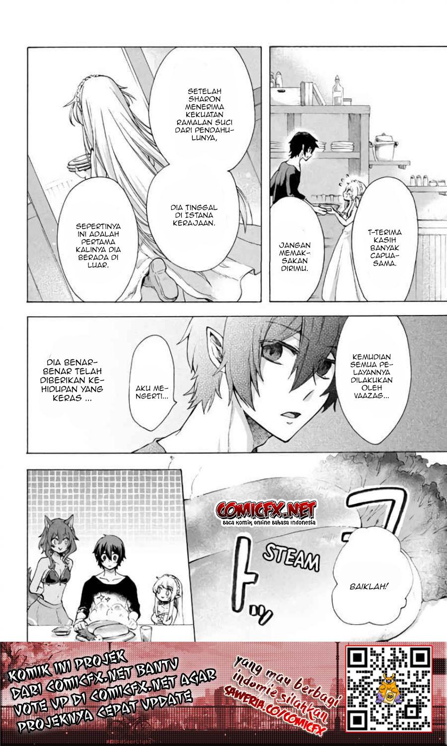 “Kukuku… He is the weakest of the Four Heavenly Monarchs.” I was dismissed from my job but somehow I became the master of a hero and a holy maiden. Chapter 04.1 Gambar 13