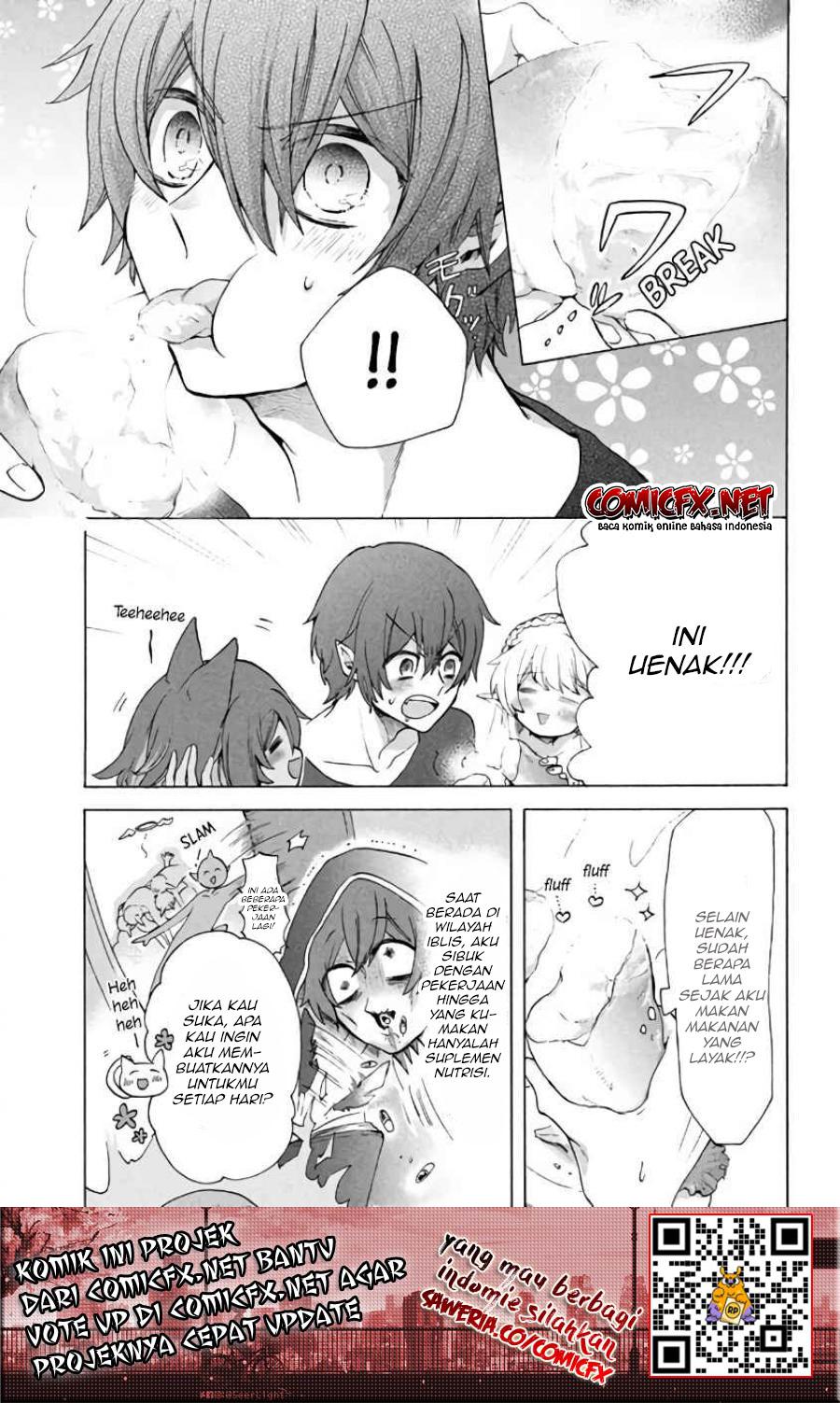 “Kukuku… He is the weakest of the Four Heavenly Monarchs.” I was dismissed from my job but somehow I became the master of a hero and a holy maiden. Chapter 04.1 Gambar 14