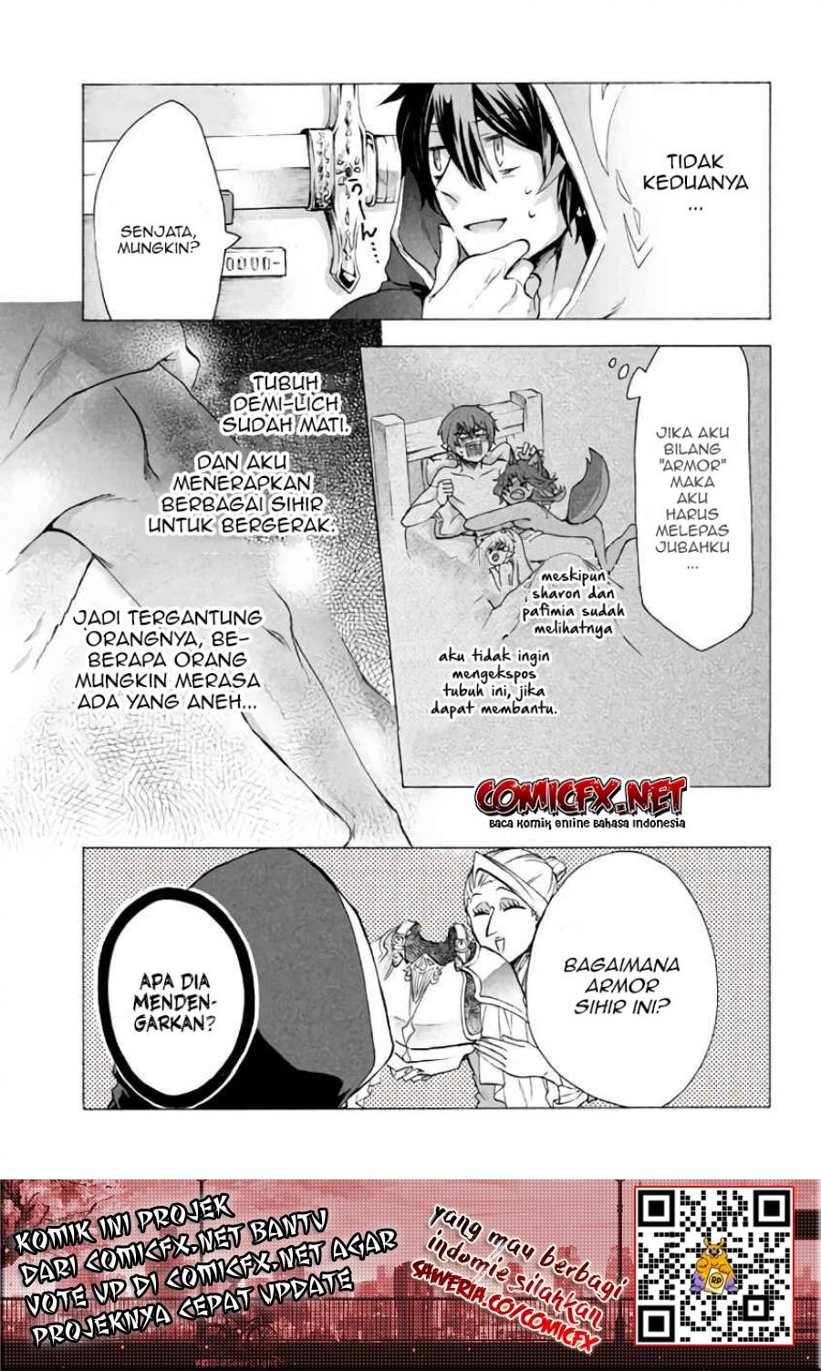 “Kukuku… He is the weakest of the Four Heavenly Monarchs.” I was dismissed from my job but somehow I became the master of a hero and a holy maiden. Chapter 04.2 Gambar 6
