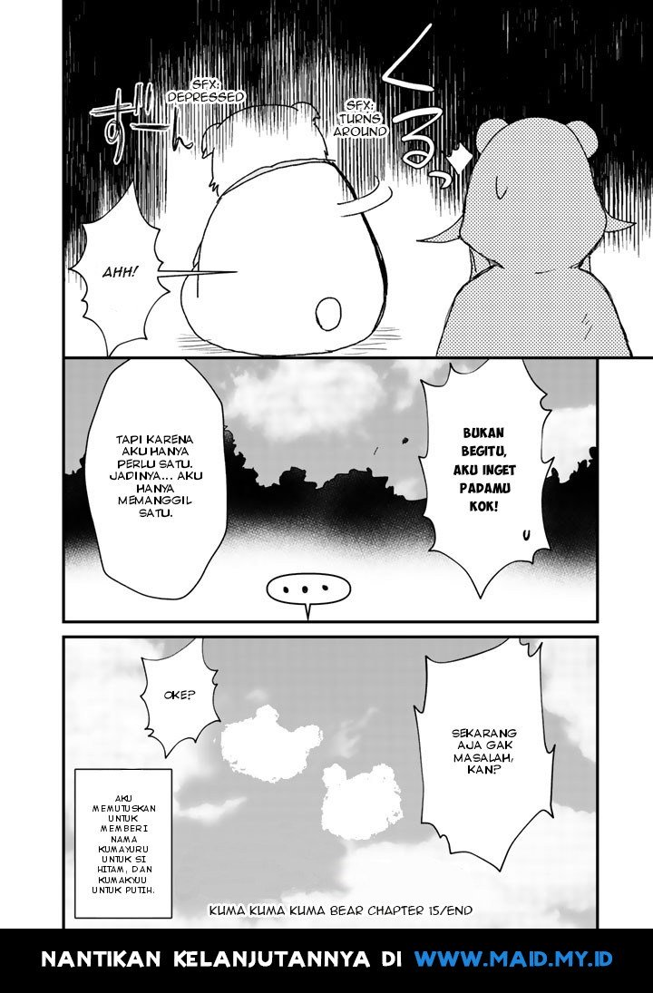 Kuma Kuma Kuma Bear Chapter 15 Gambar 16