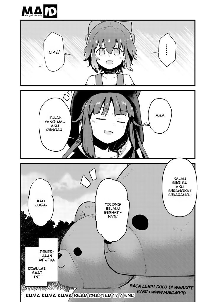 Kuma Kuma Kuma Bear Chapter 17 Gambar 16
