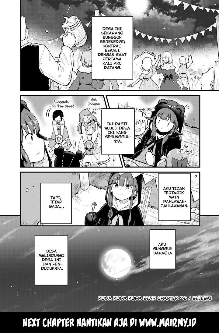 Kuma Kuma Kuma Bear Chapter 26 Gambar 18