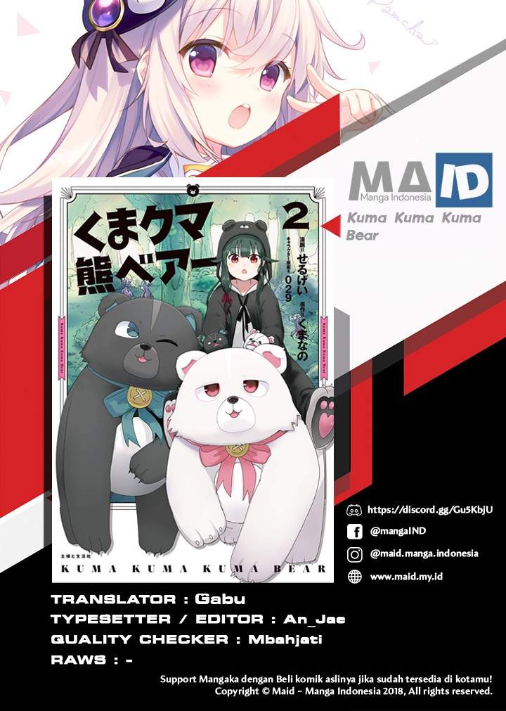 Kuma Kuma Kuma Bear Chapter 30 Gambar 2