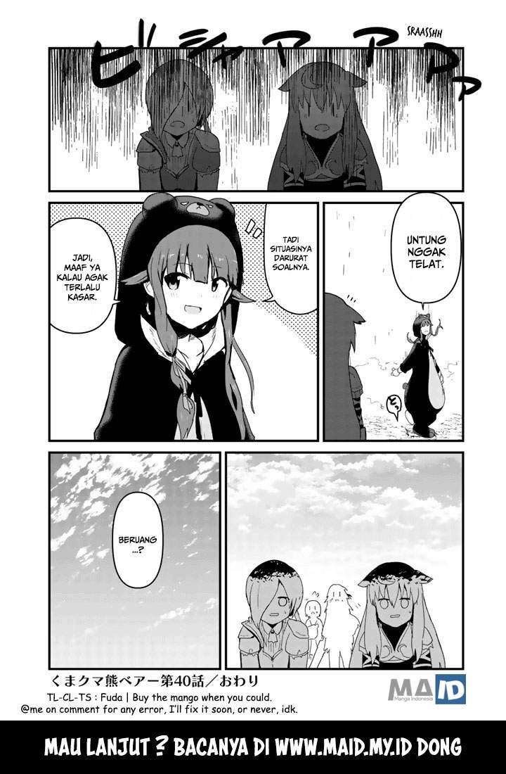 Kuma Kuma Kuma Bear Chapter 40 Gambar 18