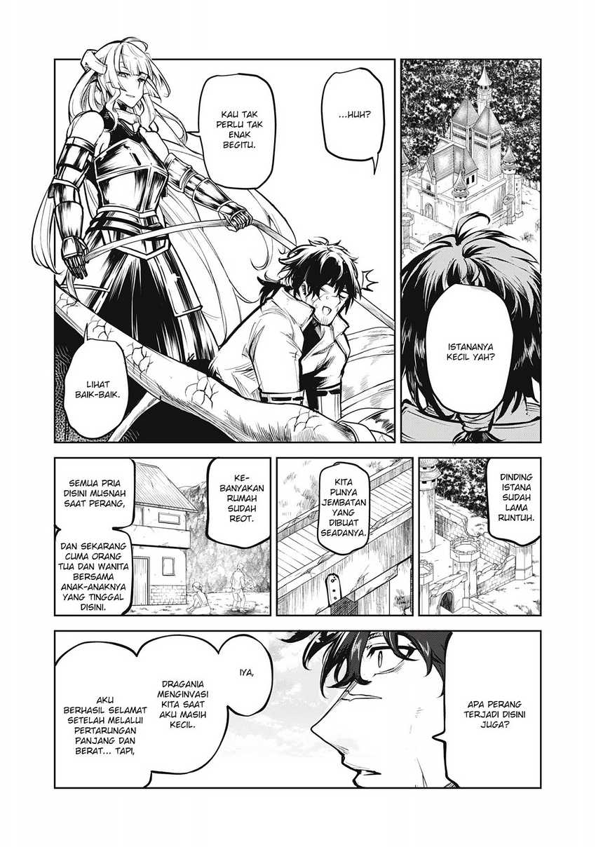 Kuni wo Owareta Ryuushi-san, Hirowareta Ringoku de Ukkari Musou shite Shimau. Chapter 02.1 Gambar 5