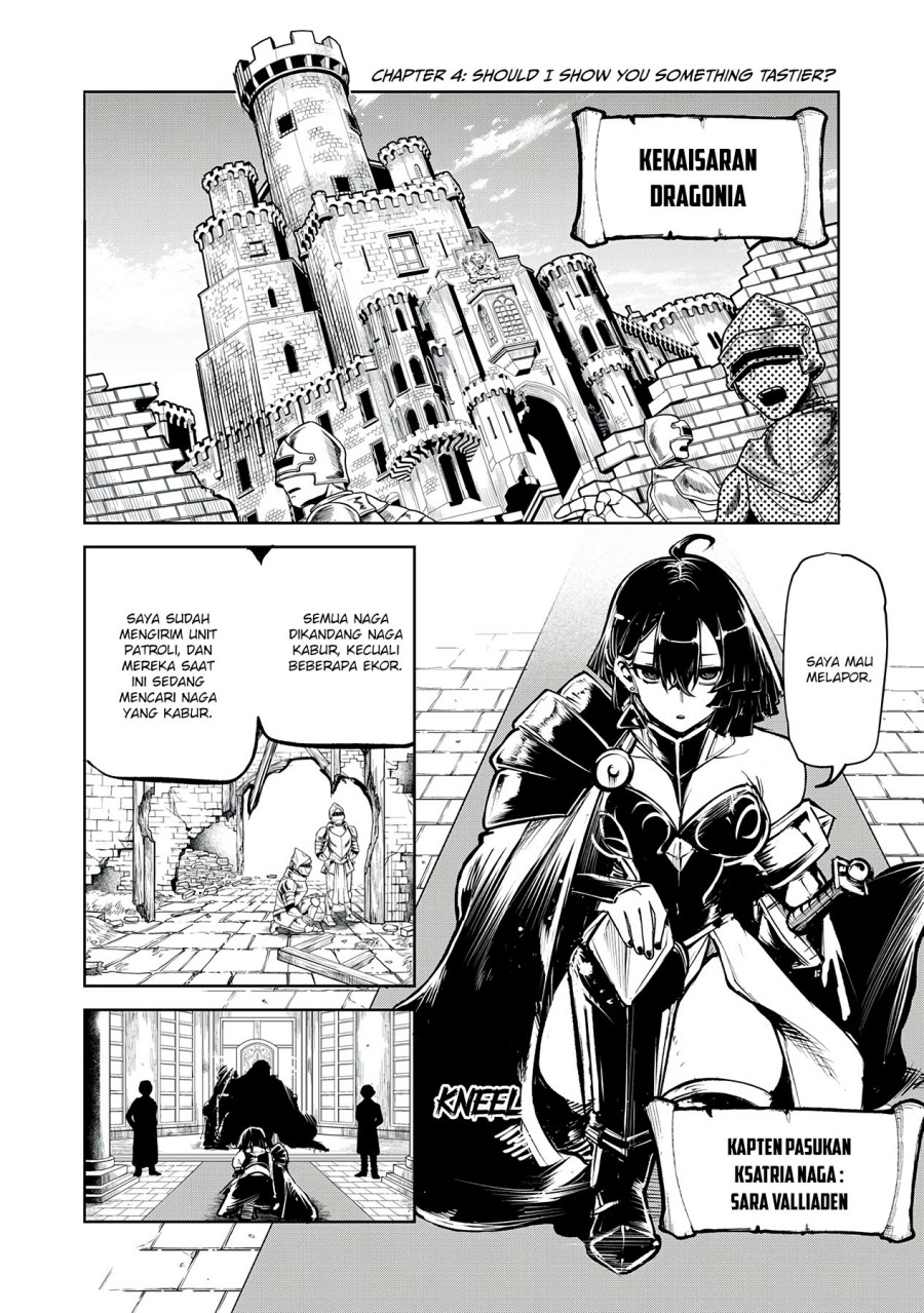 Kuni wo Owareta Ryuushi-san, Hirowareta Ringoku de Ukkari Musou shite Shimau. Chapter 04 Gambar 2