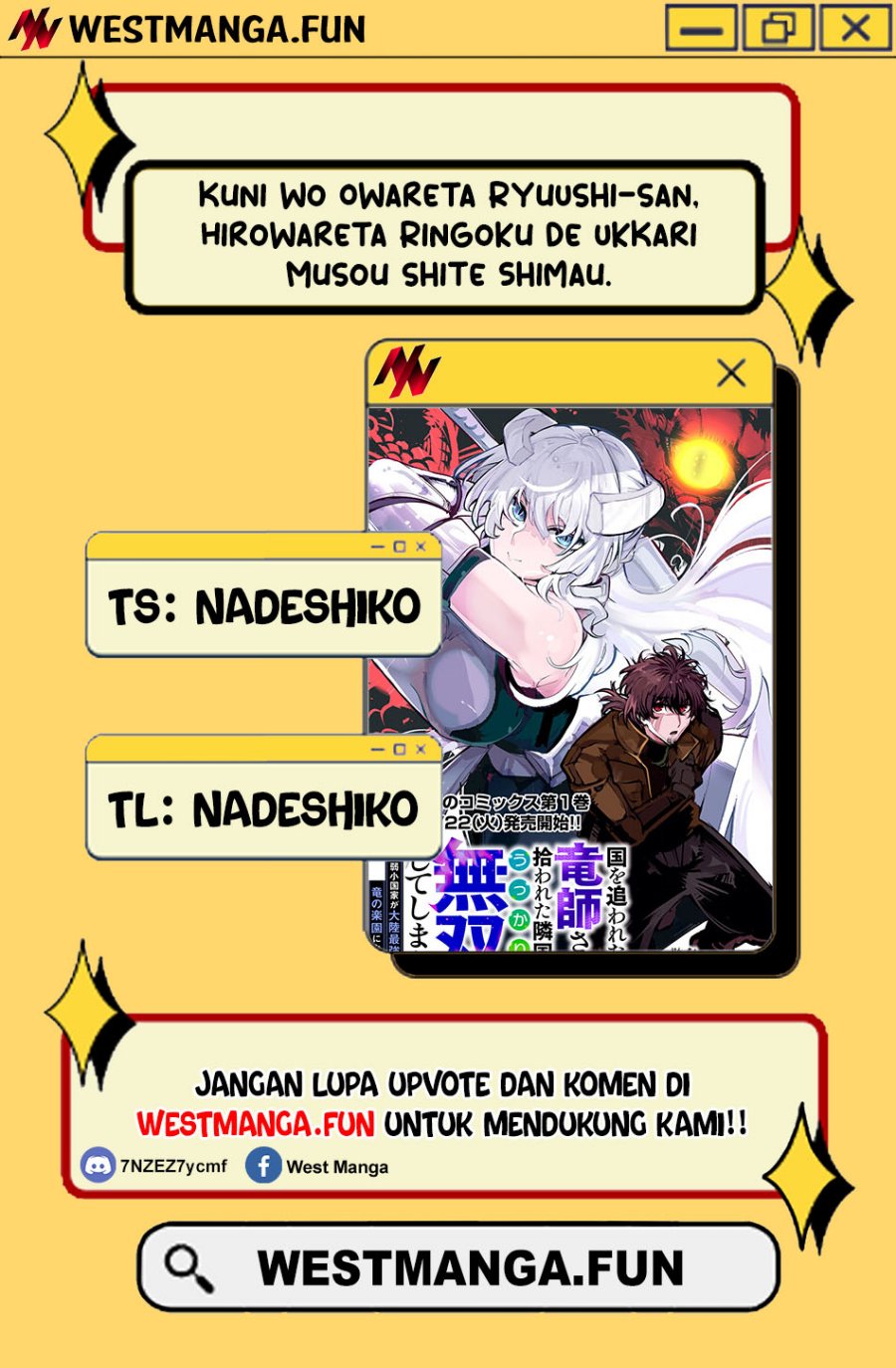 Kuni wo Owareta Ryuushi-san, Hirowareta Ringoku de Ukkari Musou shite Shimau. Chapter 05 Gambar 1