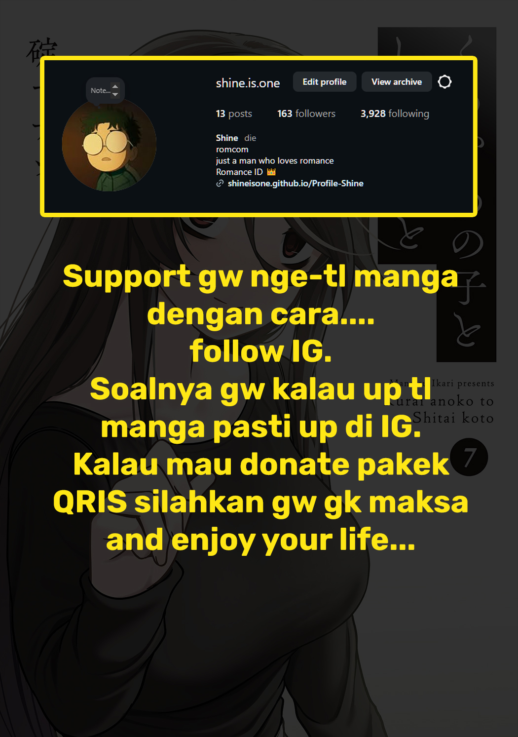 Kurai Anoko to Shitai koto Chapter 86 Gambar 17