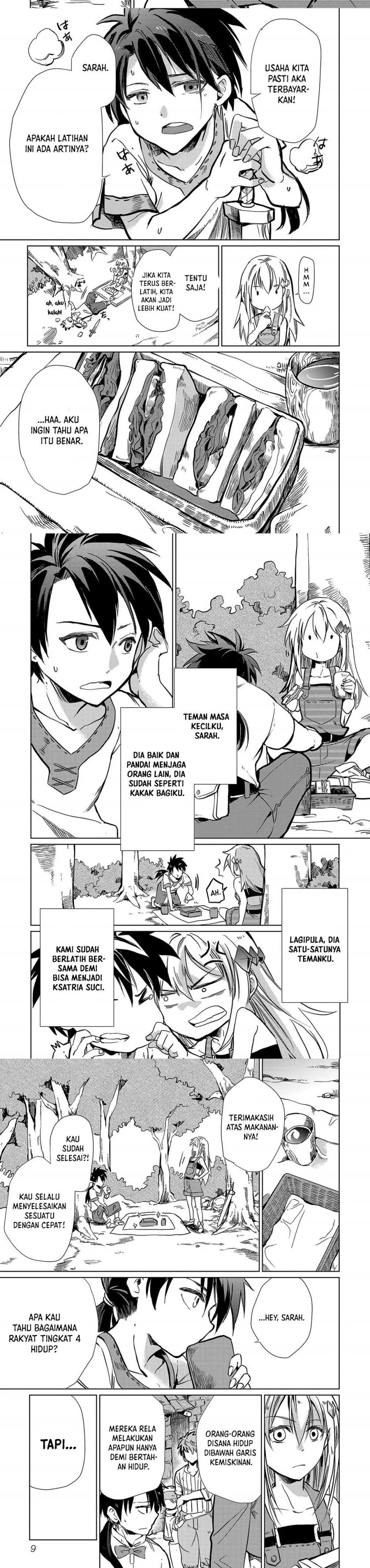 Kurasu Mushoku no Eiyuu-tan Chapter 01 Gambar 3