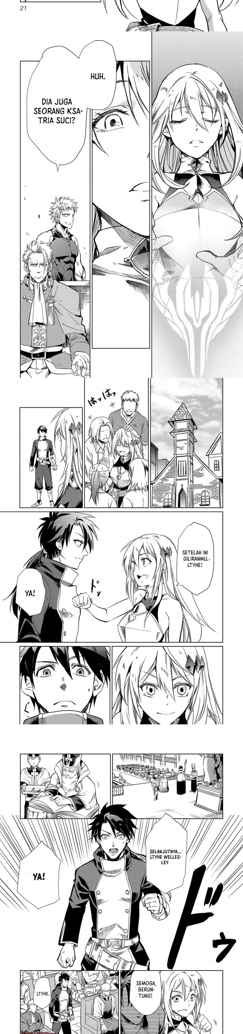 Kurasu Mushoku no Eiyuu-tan Chapter 01 Gambar 8