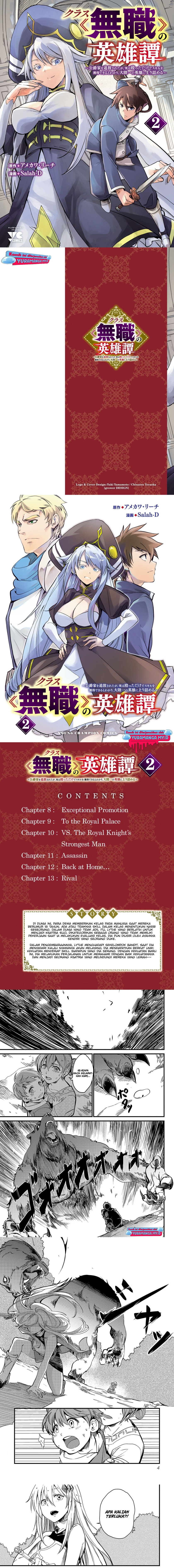 Kurasu Mushoku no Eiyuu-tan Chapter 08 Gambar 2
