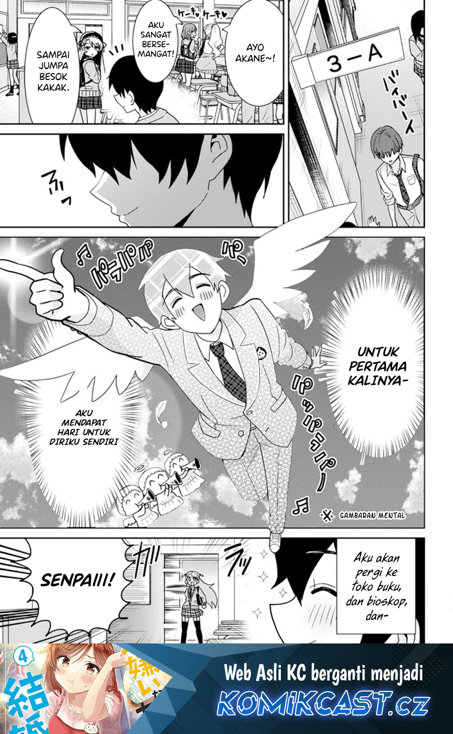 Kurasu no Daikirai na Joshi to Kekkon Suru Koto ni Natta Chapter 24.2 Gambar 2