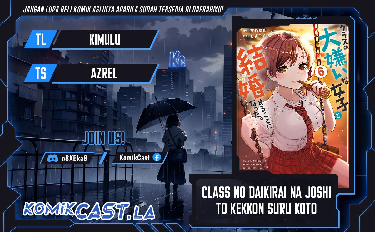 Kurasu no Daikirai na Joshi to Kekkon Suru Koto ni Natta Chapter 31 Gambar 1