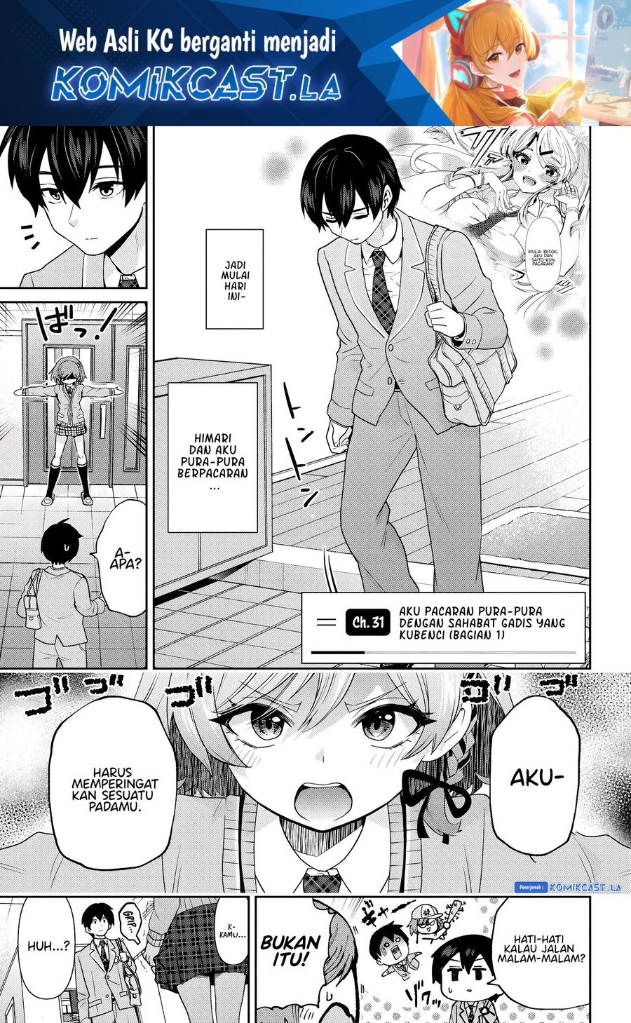 Kurasu no Daikirai na Joshi to Kekkon Suru Koto ni Natta Chapter 31 Gambar 2