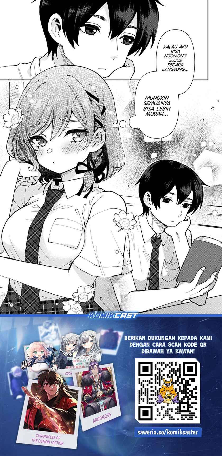 Kurasu no Daikirai na Joshi to Kekkon Suru Koto ni Natta Chapter 36 Gambar 35