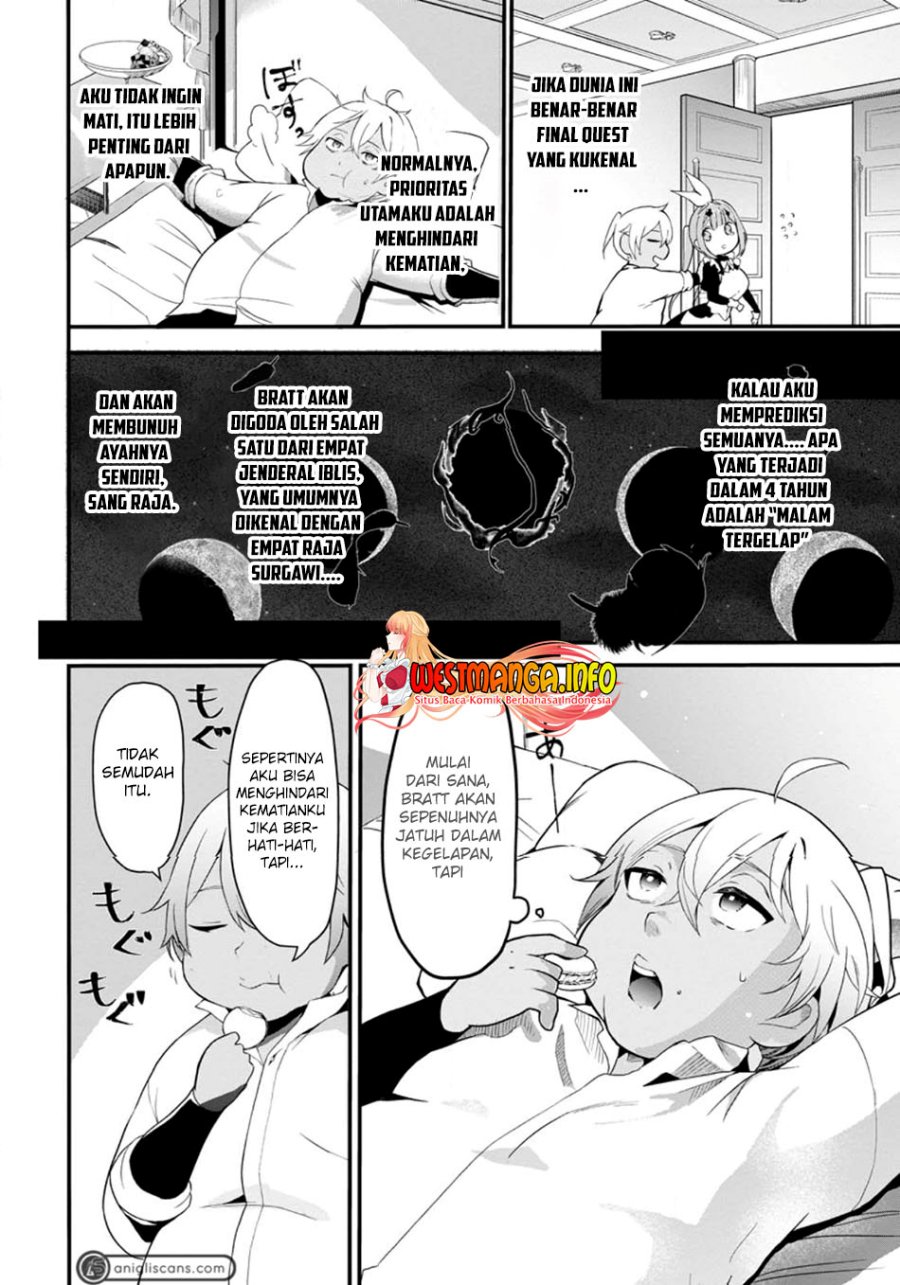 Kurobuta Ouji wa zense o omoidashite kaishin suru akuyaku kyara ni tensei shitanode shibou endo kara nigete itara saikyou ni natte ita Chapter 01 Gambar 21