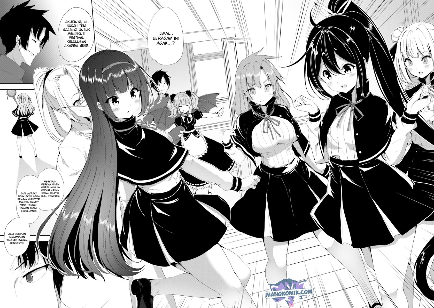 Kurogane no Mahoutsukai Chapter 23 END Gambar 31