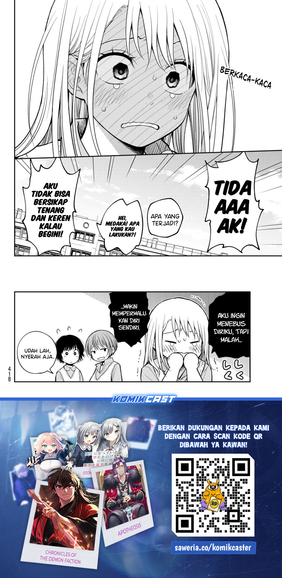 Kuroiwa Medaka ni Watashi no Kawaii ga Tsuujinai Chapter 186 Gambar 15