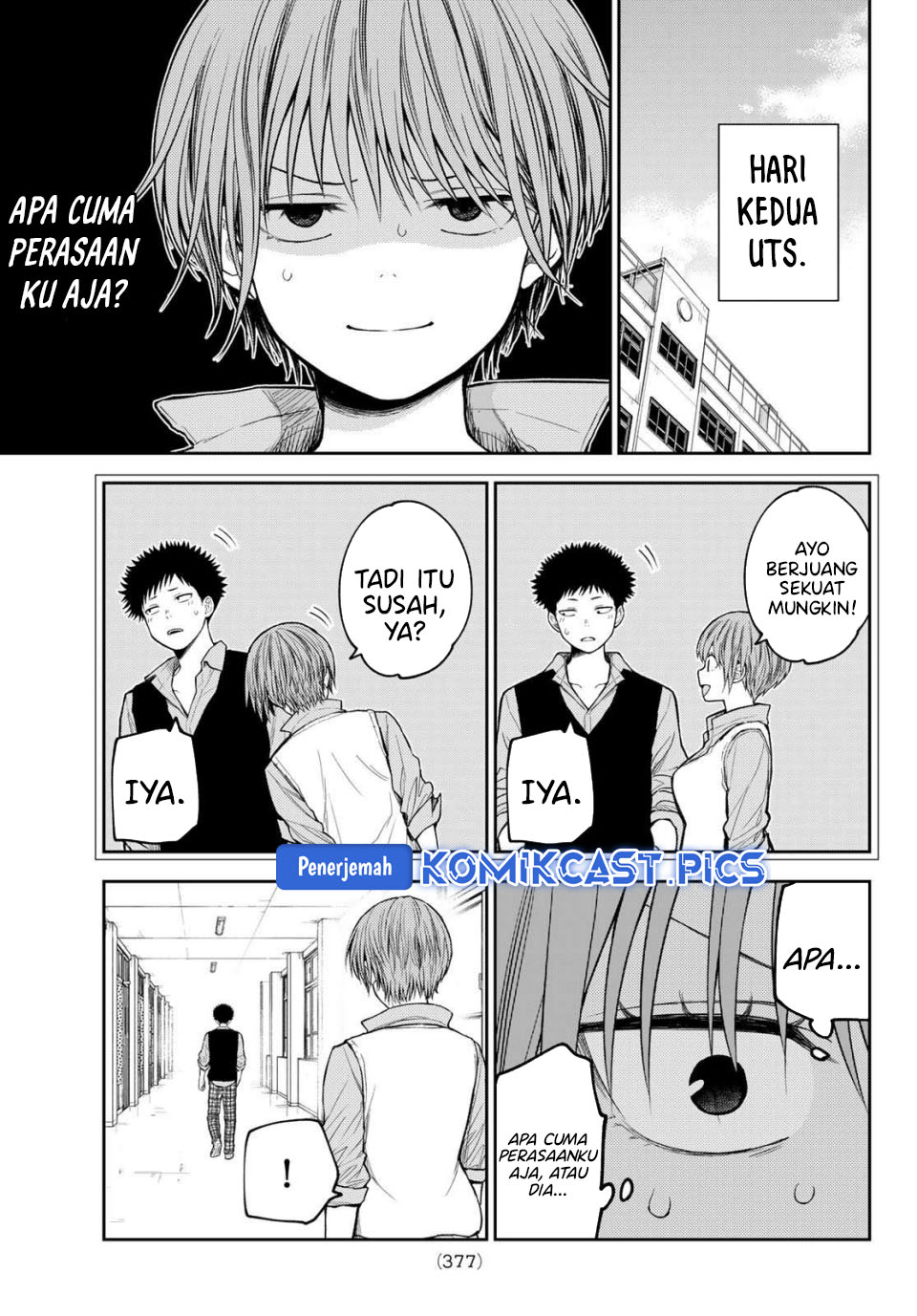 Kuroiwa Medaka ni Watashi no Kawaii ga Tsuujinai Chapter 196 Gambar 8