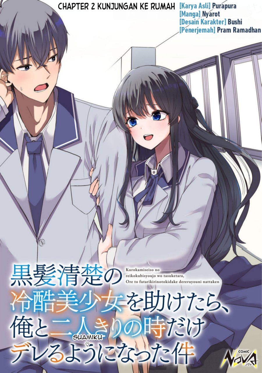 Kurokami Seiso No Reikoku Bishojo Wo Tasuketara, Ore to Ni Nin Kiri No Toki Dake De Reru Yo Ni Natta Ken Chapter 02 Gambar 1