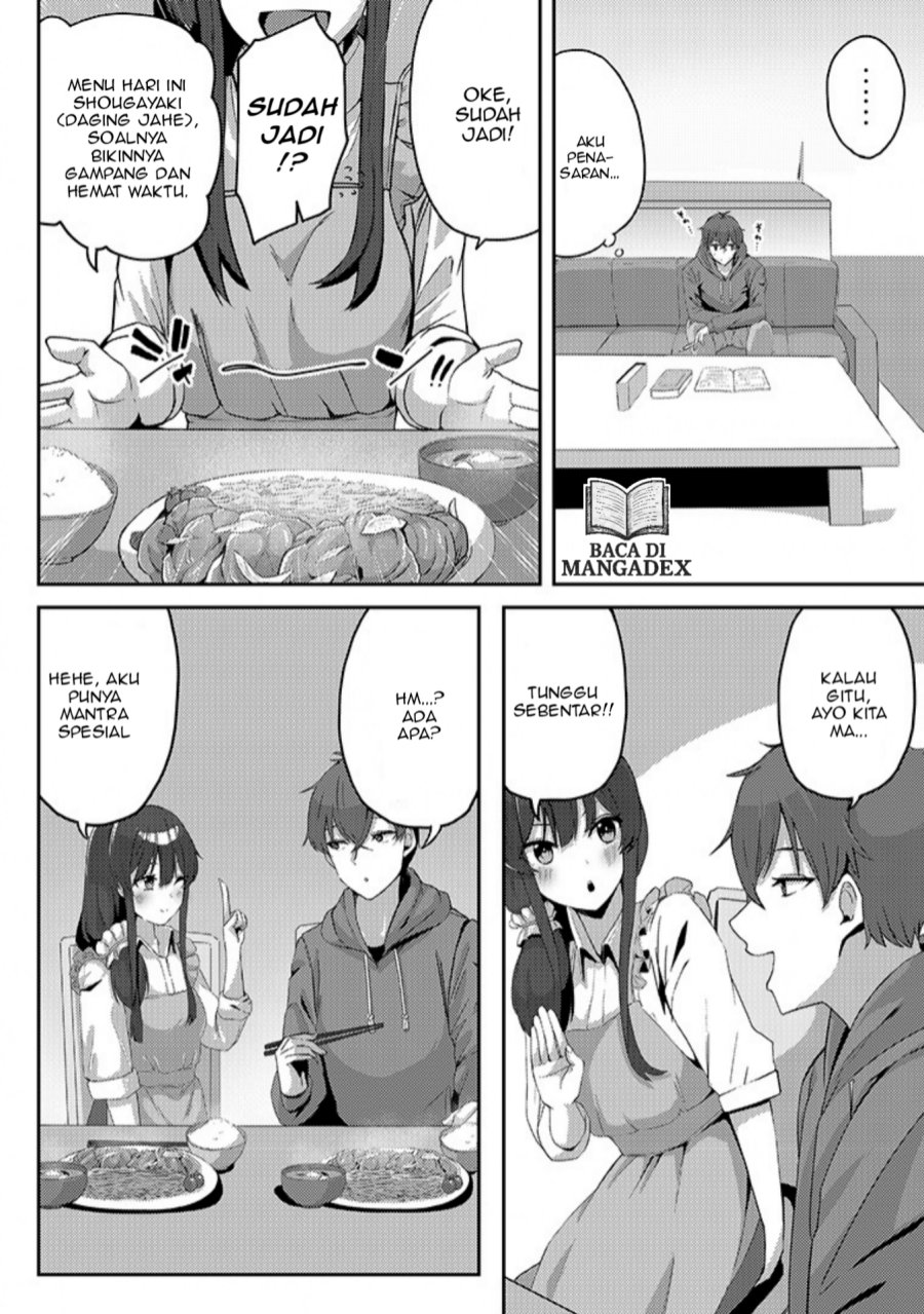 Kurokami Seiso No Reikoku Bishojo Wo Tasuketara, Ore to Ni Nin Kiri No Toki Dake De Reru Yo Ni Natta Ken Chapter 05.2 Gambar 4