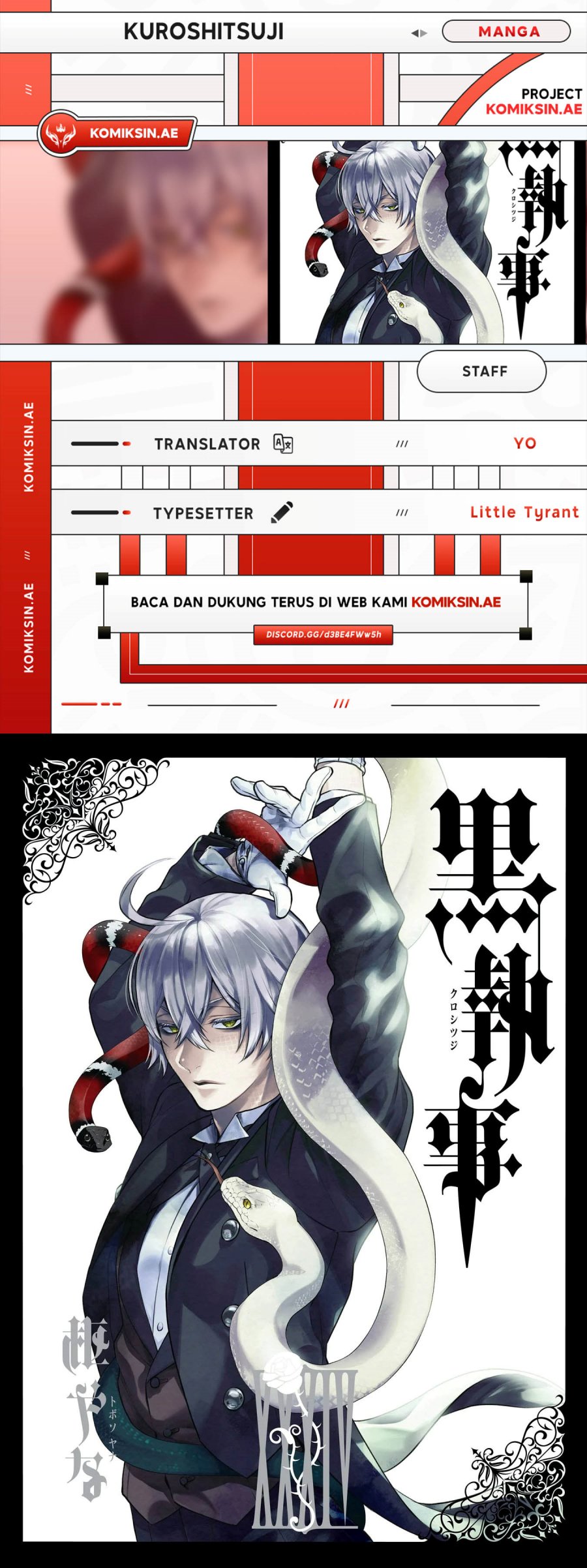 Kuroshitsuji Chapter 215 Gambar 1