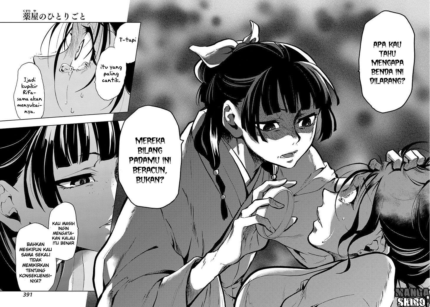Kusuriya no Hitorigoto Chapter 05 Gambar 25
