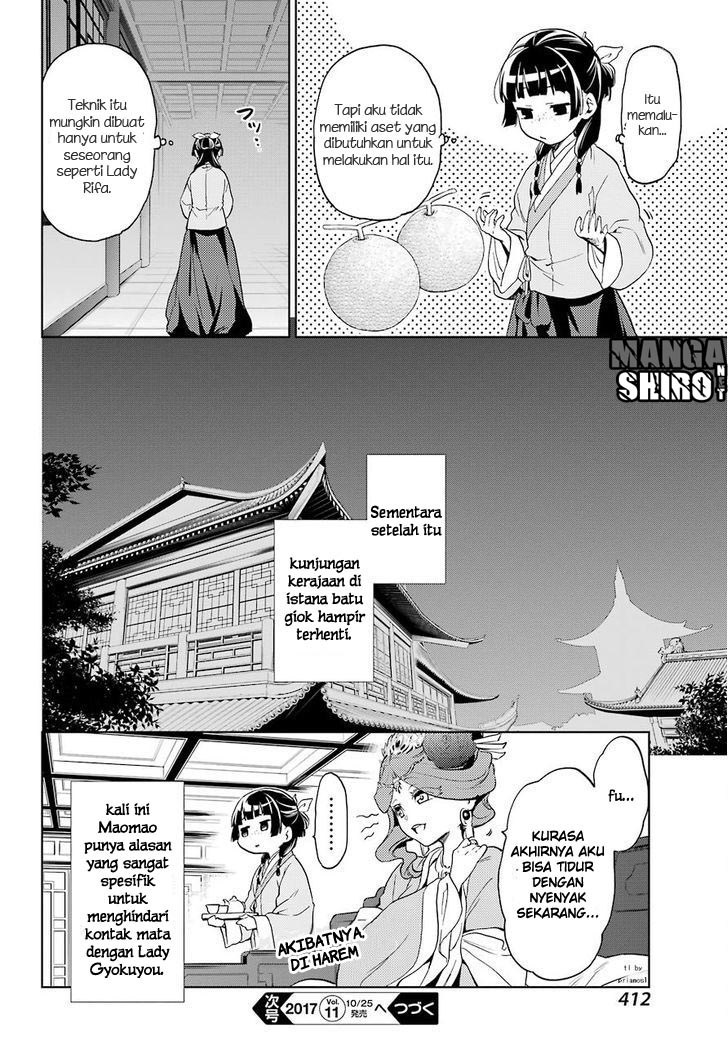 Kusuriya no Hitorigoto Chapter 05 Gambar 46