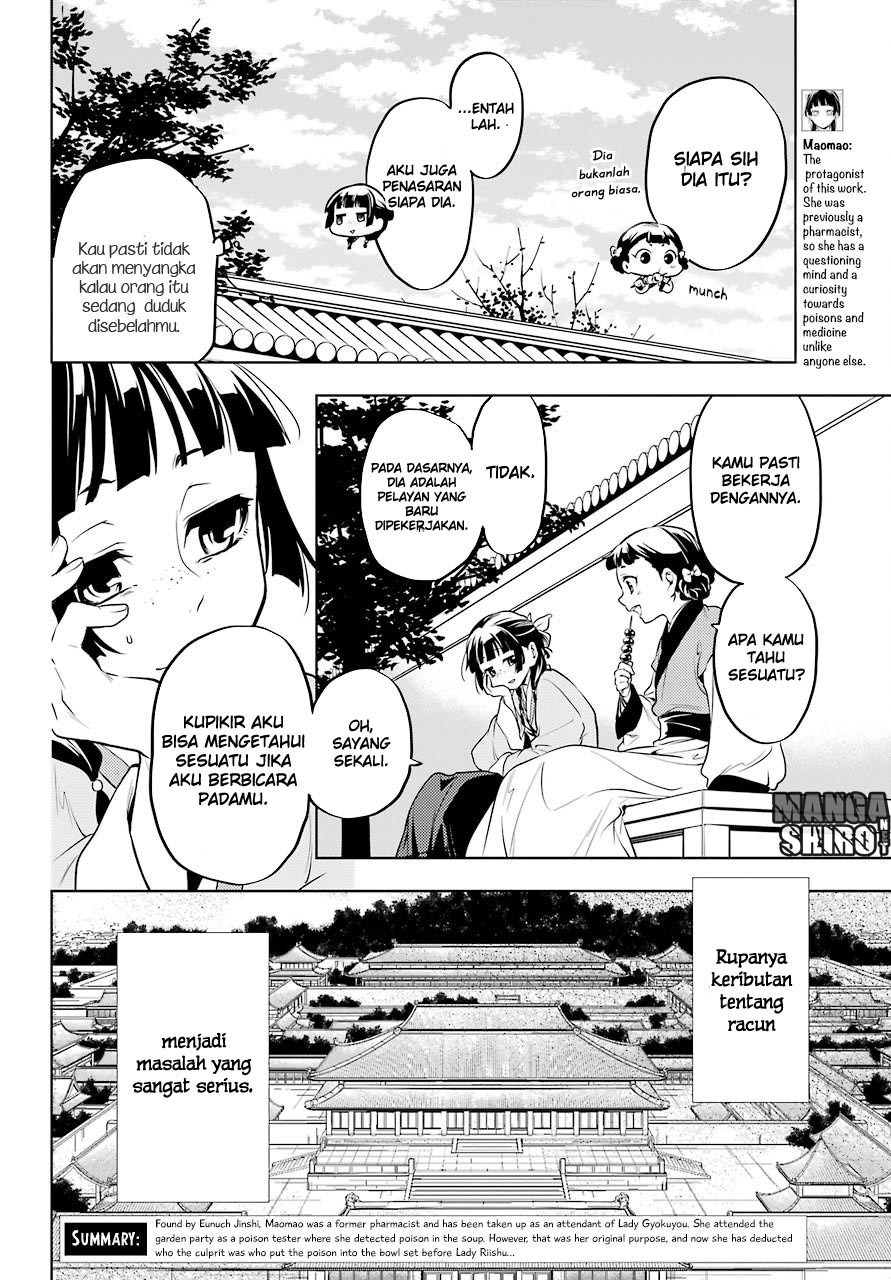 Kusuriya no Hitorigoto Chapter 10 Gambar 5