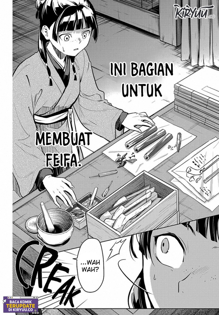 Kusuriya no Hitorigoto Chapter 77.2 Gambar 8