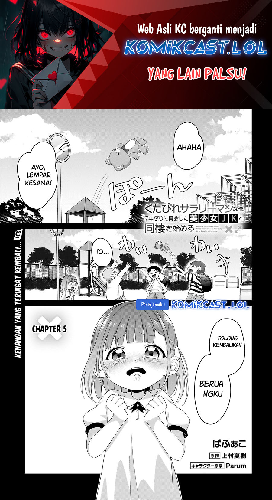 Kutabire Salarymen no Ore, 7nenburi ni Saikai shita Bishoujo JK to Dosei wo Hajimaru Chapter 05 Gambar 2