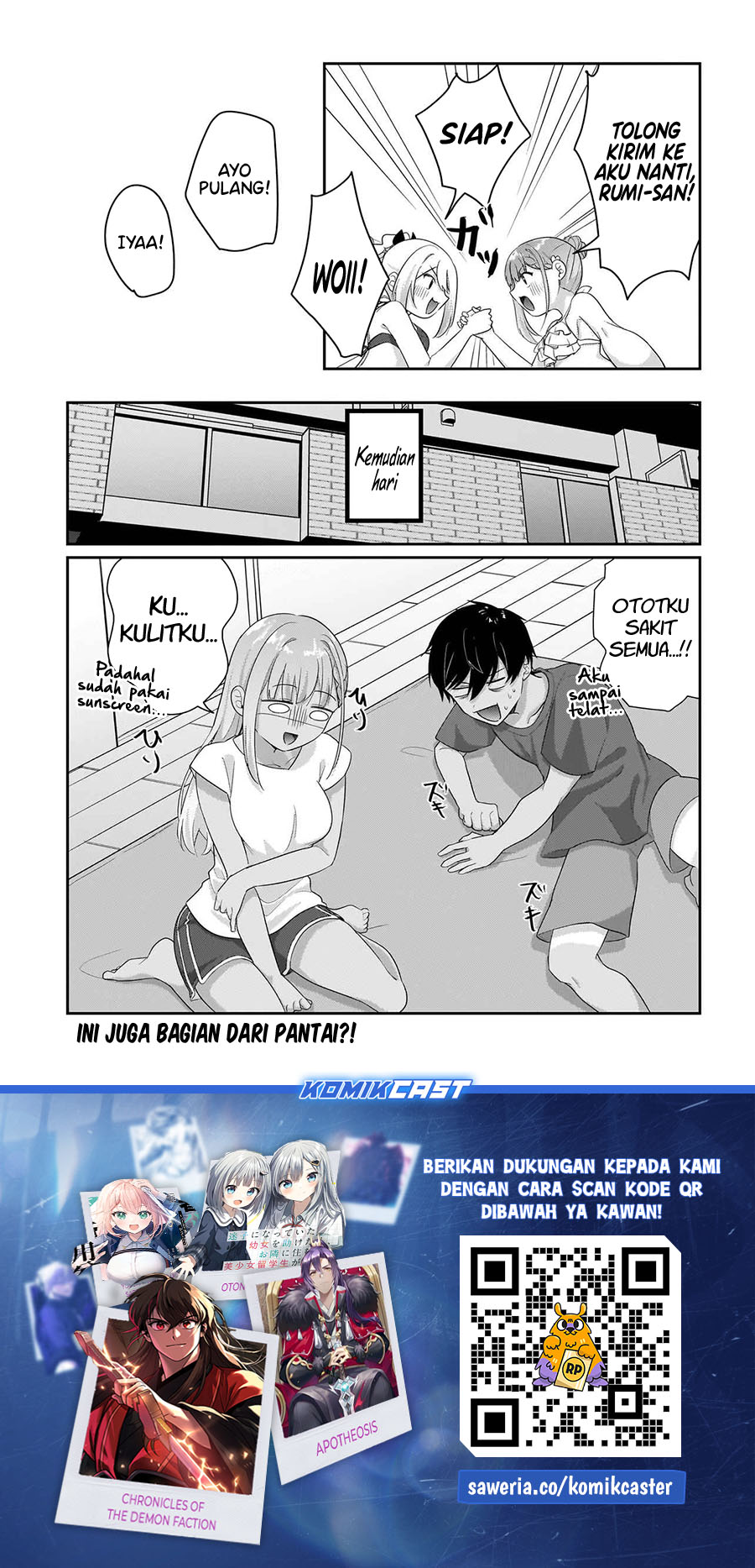 Kutabire Salarymen no Ore, 7nenburi ni Saikai shita Bishoujo JK to Dosei wo Hajimaru Chapter 07.5 Gambar 21