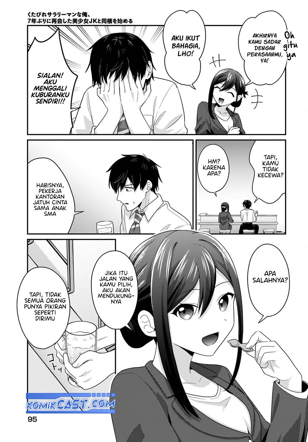 Kutabire Salarymen no Ore, 7nenburi ni Saikai shita Bishoujo JK to Dosei wo Hajimaru Chapter 11 Gambar 10