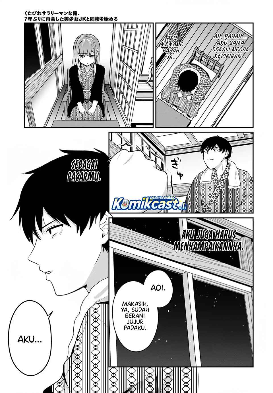 Kutabire Salarymen no Ore, 7nenburi ni Saikai shita Bishoujo JK to Dosei wo Hajimaru Chapter 16 Gambar 10