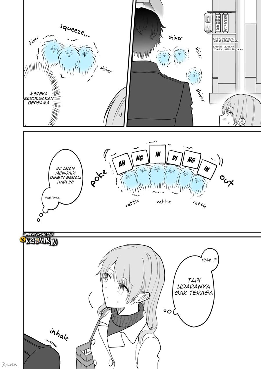 Kuuki ga “Yomeru” Shinnyushain to Buaiso na Senpai no Hanashi (Serialization) Chapter 08 Gambar 3
