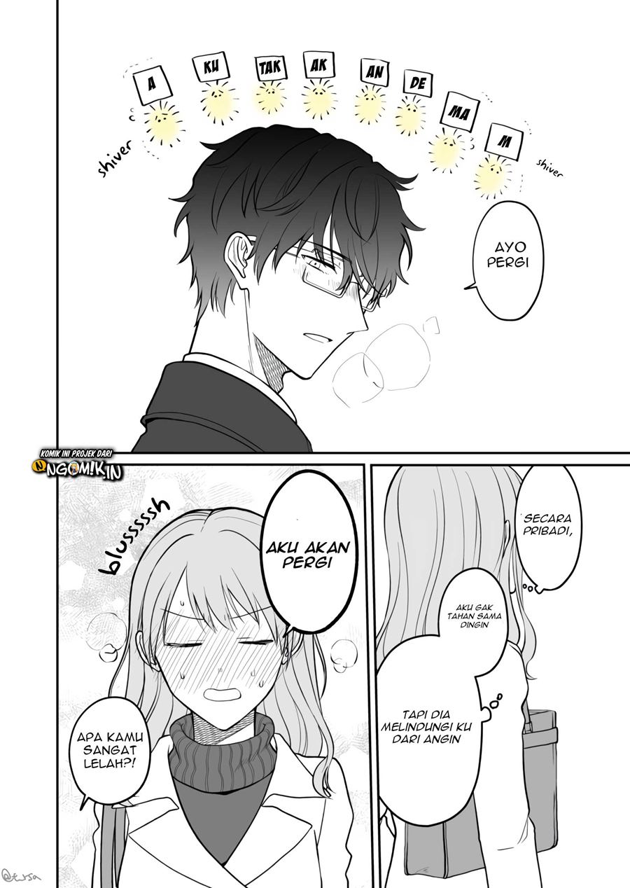 Kuuki ga “Yomeru” Shinnyushain to Buaiso na Senpai no Hanashi (Serialization) Chapter 08 Gambar 5