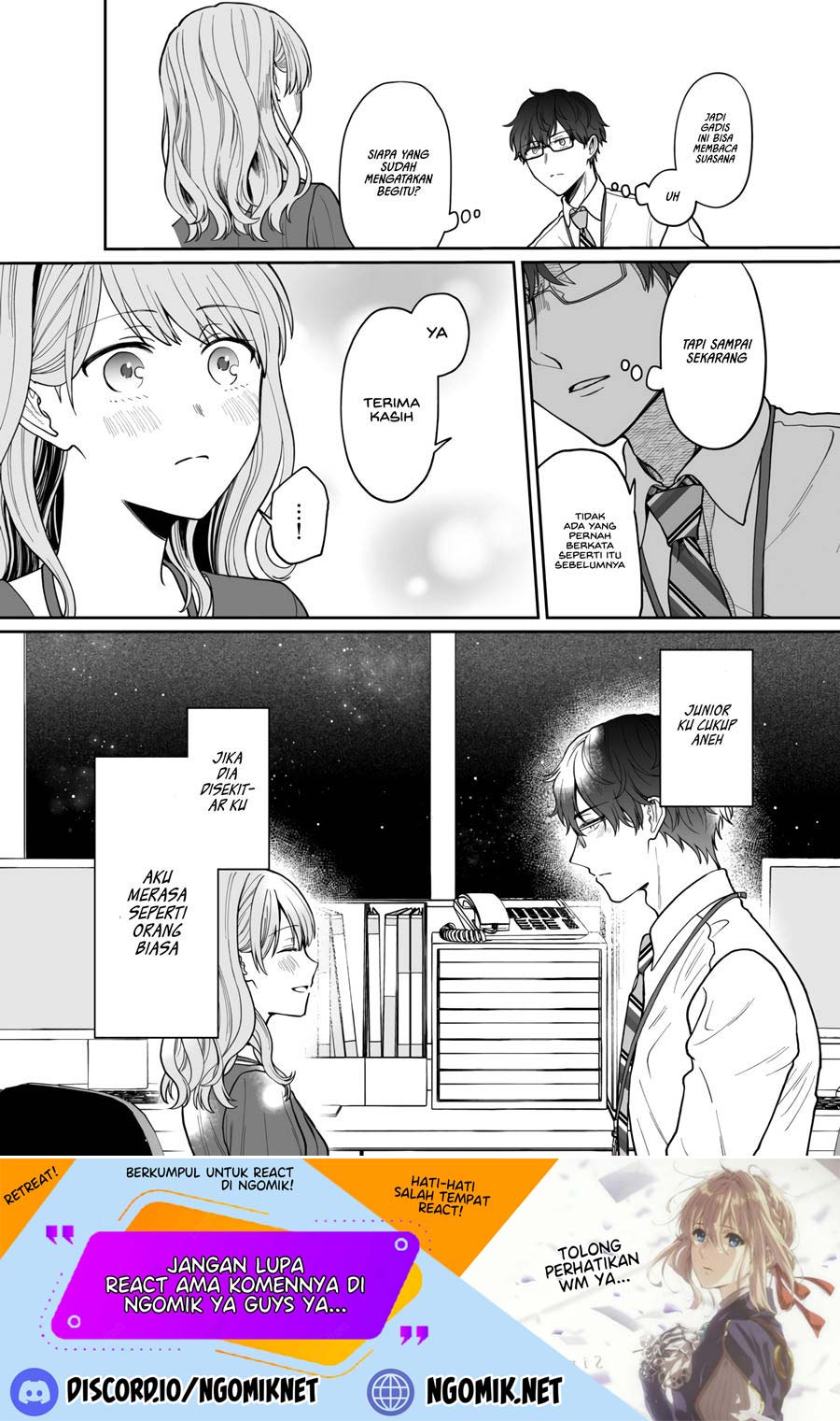 Kuuki ga “Yomeru” Shinnyushain to Buaiso na Senpai no Hanashi (Serialization) Chapter 11 Gambar 7