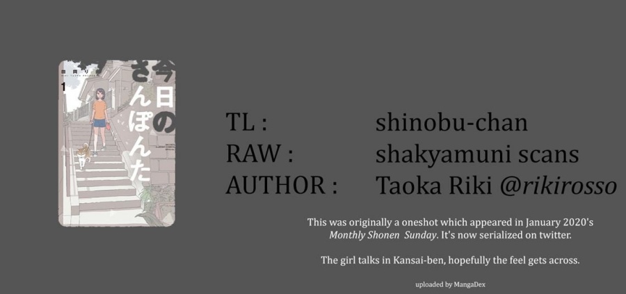 Kyou no Sanponta Chapter 00 Gambar 28