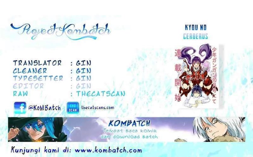 Kyou no Cerberus Chapter 15 Gambar 1