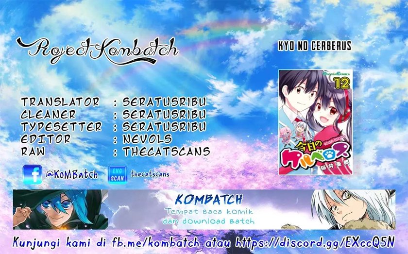 Kyou no Cerberus Chapter 30 Gambar 1